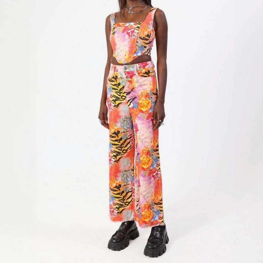 Elsie and Fred Festival Rave Denim Hypnotize Set
